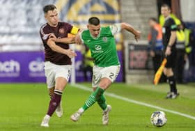 Hearts and Hibs squared off on Wednesday night.