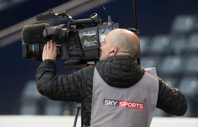 Here is how often each Scottish Premiership club has had a match live on Sky Sports so far this season (Pic: SNS)