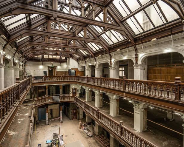 Urbandoned, a group of three 'urban explorers' gained access to the former Jenners department store in April 2023