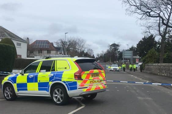 The road was closed last Friday while police officers carried out investigation work at the scene.