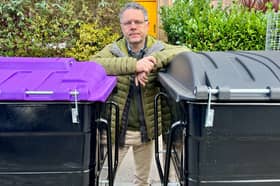 Nick Hepworth has hit out at the council after they refused to move bins from outside his daughter's bedroom window. He has branded the bin hubs scheme 'blatantly unfair'