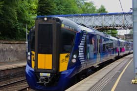 Passengers on ScotRail trains are facing delays after a bridge strike in the Burntisland area