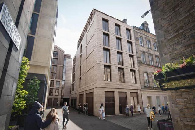 The luxury hotel near Princes Street has been recommended for approval.