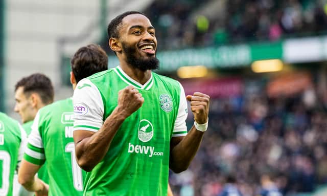 Loving life again - Maolida has been energised by his move to Hibs.