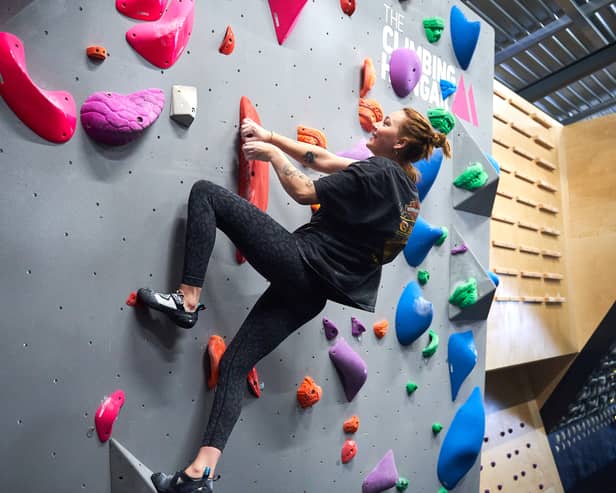 The Climbing Hangar will officially open in Edinburgh on March 25.