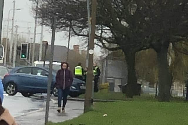 The crash occurred at about 6.25am on Thursday, March 14 at the junction of Stenhouse Drive and Saughton Road North.