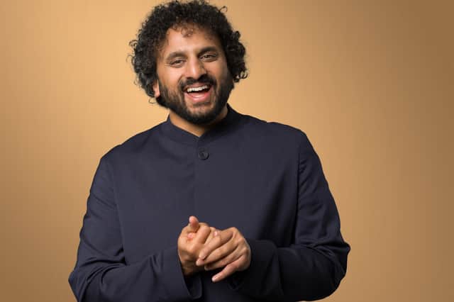 Stand-up comedian Nish Kumar is coming to Edinburgh on his UK tour, at the Royal Lyceum Theatre in September. Photo by Matt Stronge.