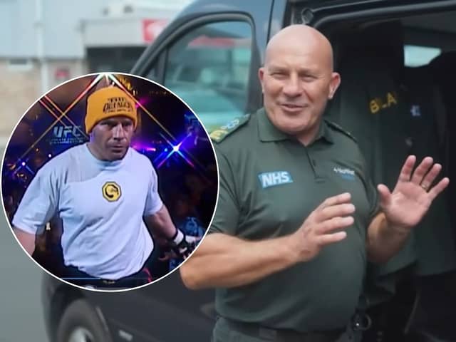 UFC Fighter turns paramedic after death of father. Former World Champion UFC fighter Ian 'The Machine' Freeman says now 'instead of putting people in hospital I save them'