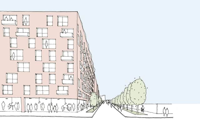 An artist's impression of the proposed development at Harbour 31 in Port of Leith.