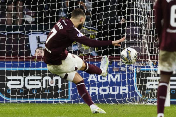 Who has been awarded the most Scottish Premiership penalties son far this season?