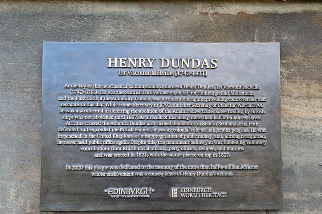 Dundas relative hits out at plaque 'farce' after replacement installed on monument 