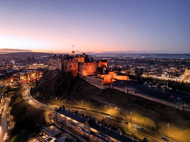 Craig Duncan sent us this great aerial shot of Edinburgh Castle. He said: "Out of the many shots I have I really like this one."