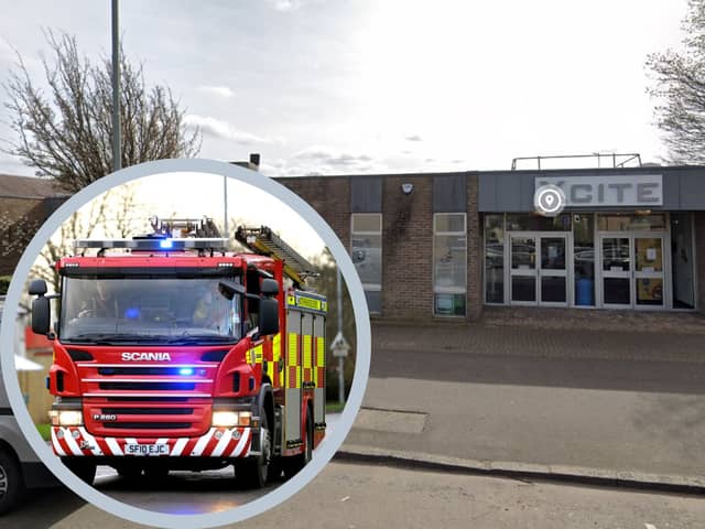 The blaze at Xcite Swimming Pool in Broxburn was first reported shortly before 6.30pm on Saturday, March 23.