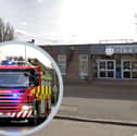 The blaze at Xcite Swimming Pool in Broxburn was first reported shortly before 6.30pm on Saturday, March 23.