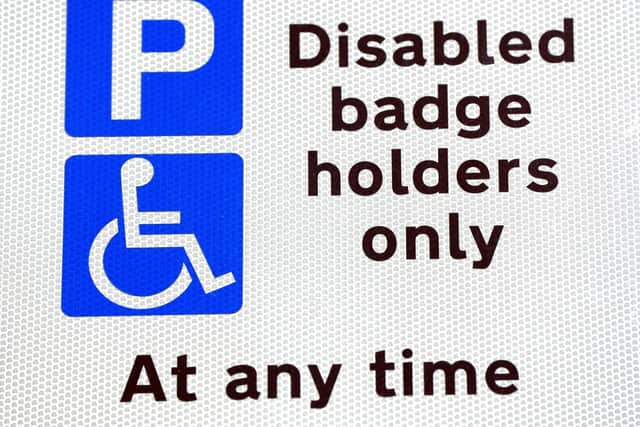 Thousands of people entitled to a Blue Badge because of their disabilities are not claiming them