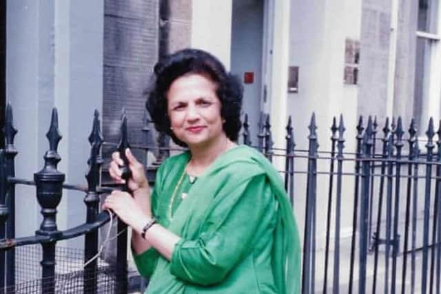 Saroj Lal was one of the first Asian woman to teach in a Scottish school