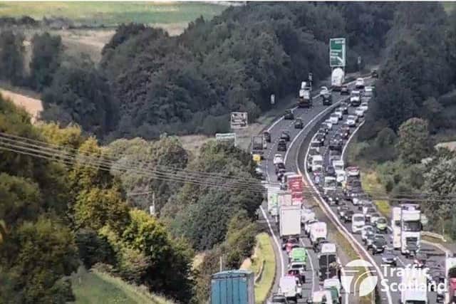 Lane closed on city bypass on Tuesday afternoon, as vehicle fire sees heavy traffic delays