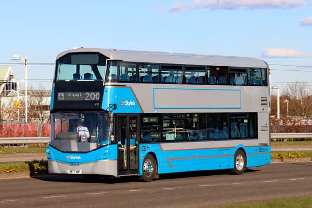 Passengers travelling to Edinburgh Airport by bus will face disruption following a 'medical incident'
