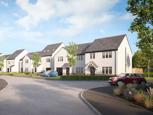 An artist's impression of Avant Homes' Thistle Meadows Tranent site, where the company hopes to deliver  a £31 million, 92 new home development.