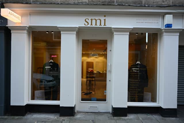 Former welder opens fashion shop in city centre