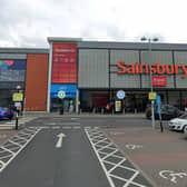 The Sainsbury's Murrayfield store, situated between Westfield Road and Gorgie Road.