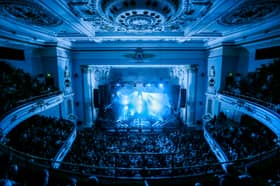 Former White Stripes frontman Jack White on stage at the Usher Hall in Edinburgh.