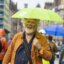A yellow weather warning for rain in Edinburgh on Tuesday has been issued by the Met Office. Stock photo by Lisa Ferguson.