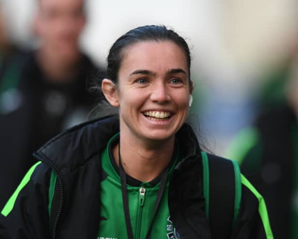 Shannon Leishman has racked up over 150 games for Hibs.