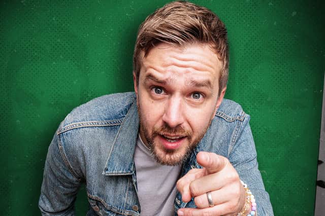 Former Liberton High School and University of Edinburgh student Iain Stirling will be back in town on May 31 for a show at the Festival Theatre.