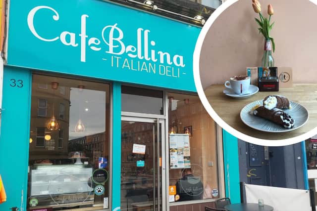 Cafe Bellina on Elm Row is now on the market after eight years of trading