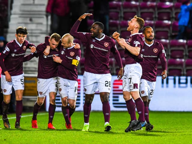 Hearts face Rangers this weekend