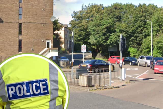 A pedestrian was stuck by a lorry in Edinburgh this morning on South Groathill Avenue near Queensferry Road


