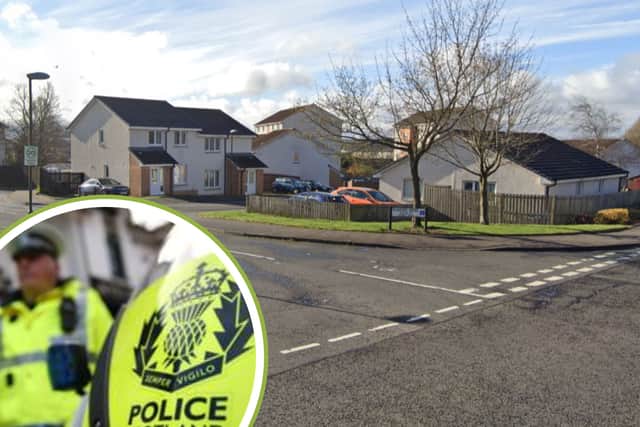 A 27-year-old man remains in the Royal Infirmary of Edinburgh after being struck by a Volkswagen Passat on Ladywell Road at Raven Brae in Livingston. The incident happened at around last night 11.40pm on Wednesday, April 17
