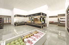 The proposed bakery section of the new Newcraighall supermarket.