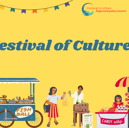 Poster for Edinburgh's first ever Festival of Cultures, taking place at Inverleith Park on June 8 and 9, from 10am until 8pm.