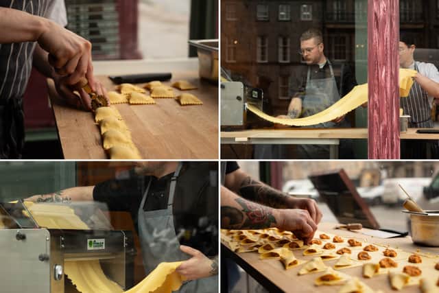 All fresh pasta is made onsite 