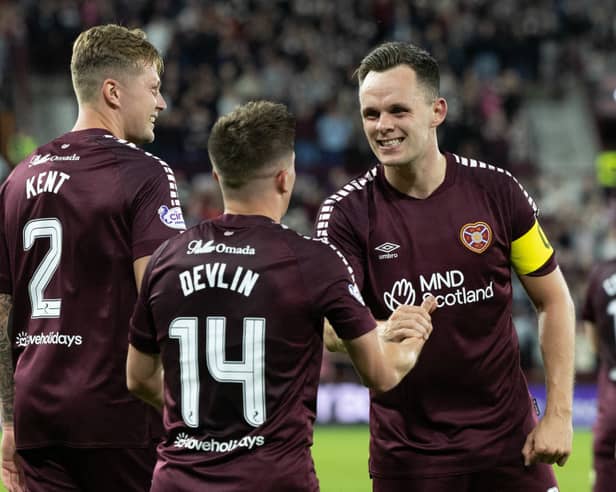 Hearts are nearing European group stage confirmation
