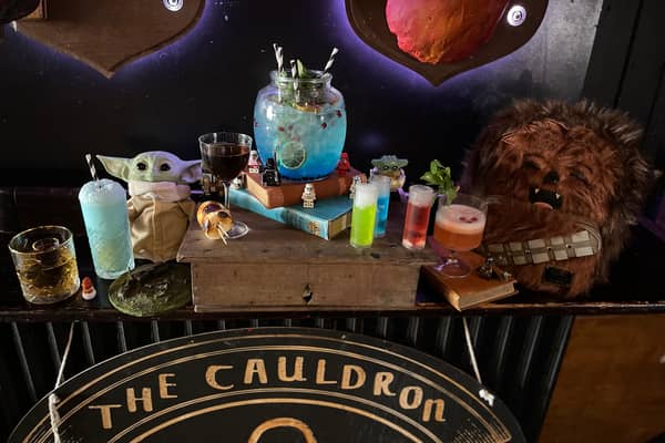These cocktails, created by The Cauldron’s talented mixologists in collaboration with Fizzbox, are inspired by the iconic Star Wars saga.