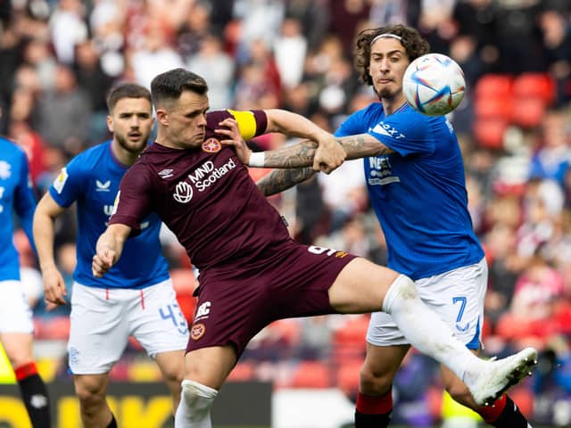 Hearts lost out against Rangers