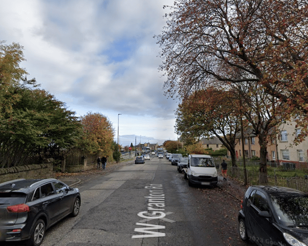 The attack took place on West Granton Road