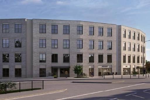 An artist's impression of the planned student flats at the Radical Road bar site. Image: 83S Student Residence Limited.