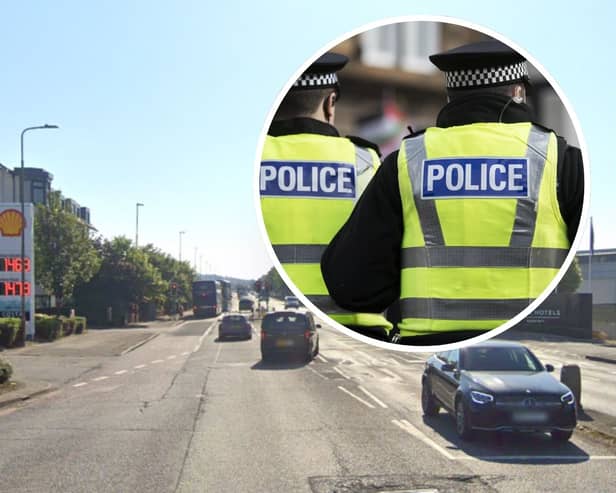 A man has died in Edinburgh's Glasgow Road