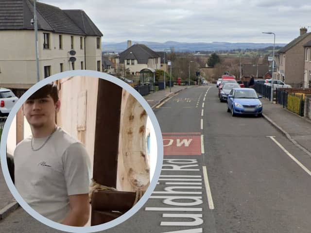 20-year-old Gareth Hempseed from Dunfermline died in a crash in Auldhill Road, Linlithgow, on Monday.