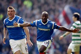 Sone Aluko, who played for both Aberdeen and Rangers, has announced his retirement from football (Pic: Getty) 