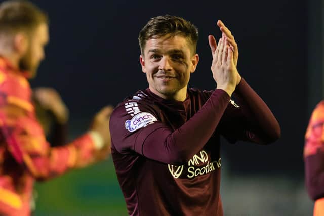 Hearts midfielder Cameron ‘Cammy’ Devlin.