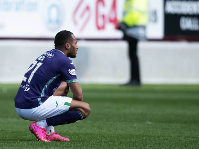 Obita understands that playing for Hibs brings expectations. 
