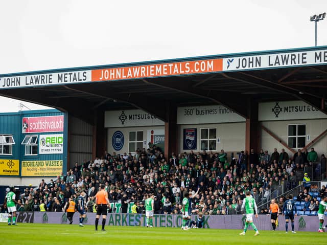 Hibs lost to Ross County on Saturday.