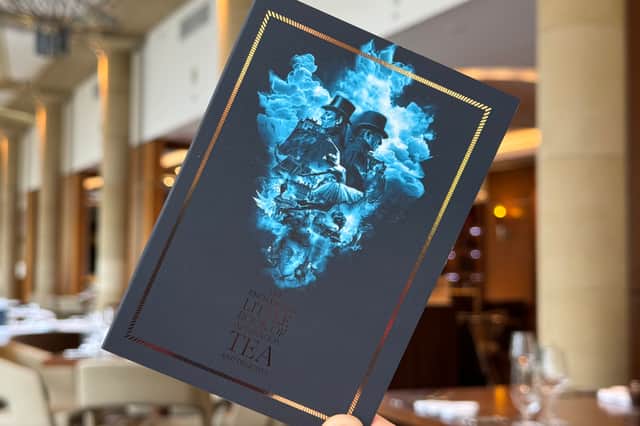 The One Square Brasserie at Edinburgh's Sheraton Grand Hotel has launched a new author-themed afternoon tea
