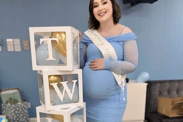 Rebecca Walkingshaw celebrated her baby shower at the weekend