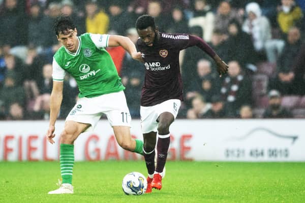 One Hearts midfielder is out while a duo of Hibs legends are also facing exits.